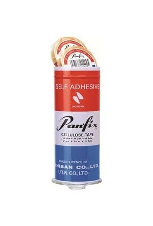 PANFİX SELOFAN BÜRO BANDI 12 MM X 33 M   12 LÜ TENEKE - PSTL - 1233