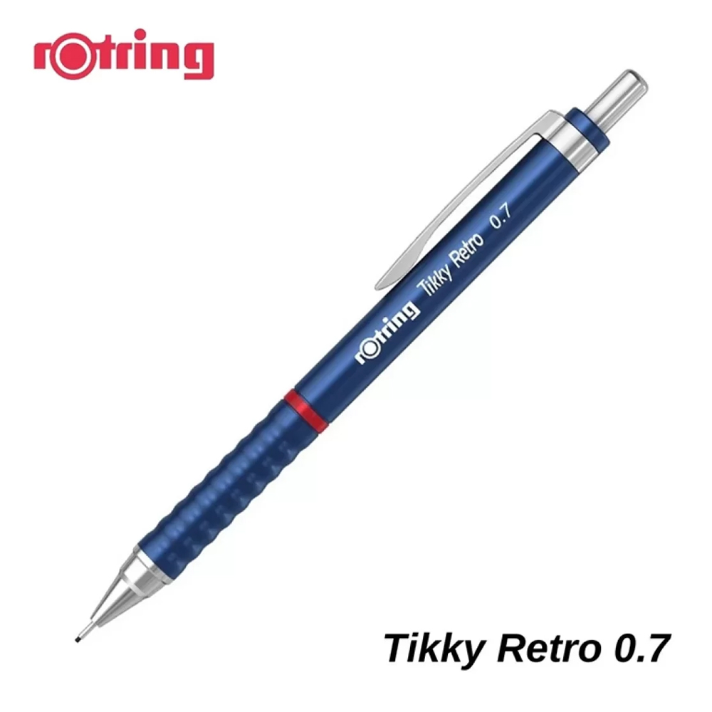 ROTRING2202569 TIKKY RETRO VERSATIL METALIK MAVI 07 MM