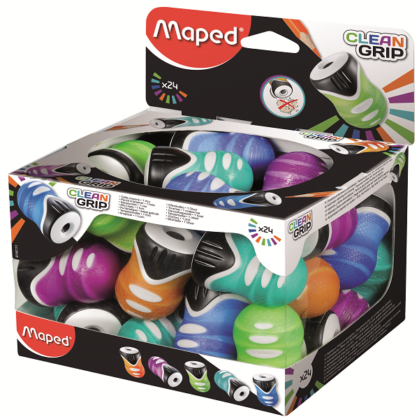 MAPED-014111 CLEAN GRİP TEK DELİKLİ KALEMTRAŞ