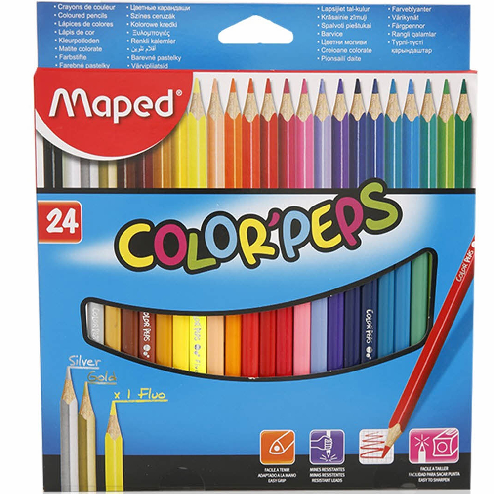 MAPED-183224FC COLOR PEPS STAR KURU BOYA 24 LÜ
