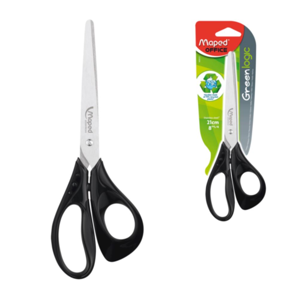 MAPED-468110 ESSENTIALS GREEN OFIS MAKASI 21 CM