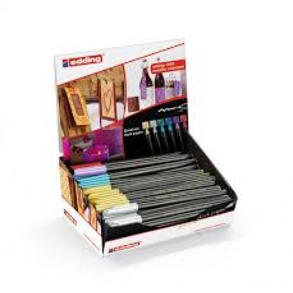 METALİK KEÇELİ KALEM 1200 SERİSİ 50'Lİ EDDİNG - ED1200METD5099