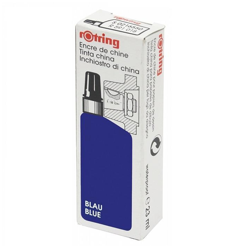 ROTRING-S0216280 RAPIDO MÜREKKEBI MAVI 23 ML