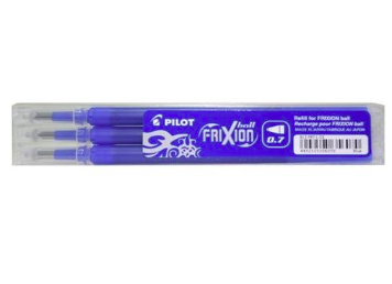 PİLOT SİLİNEBİLİR FRİXİON 07 MM MAVİ YEDEK 3 LÜ UMUR - 51005860