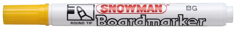 ESMO-BG-12 SNOWMAN TAHTA KALEMI SARI 12 LI