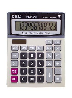 HESAP MAKİNASI 12 DG CSL CS-1200V
