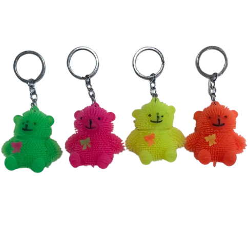 IŞIKLI AYICIK ANAHTARLIK 12 Lİ - OLG - 588