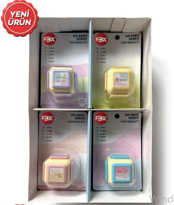 6 KÖŞELİ ÇOCUK MÜHÜRÜ 12 Lİ FCX - FCM100
