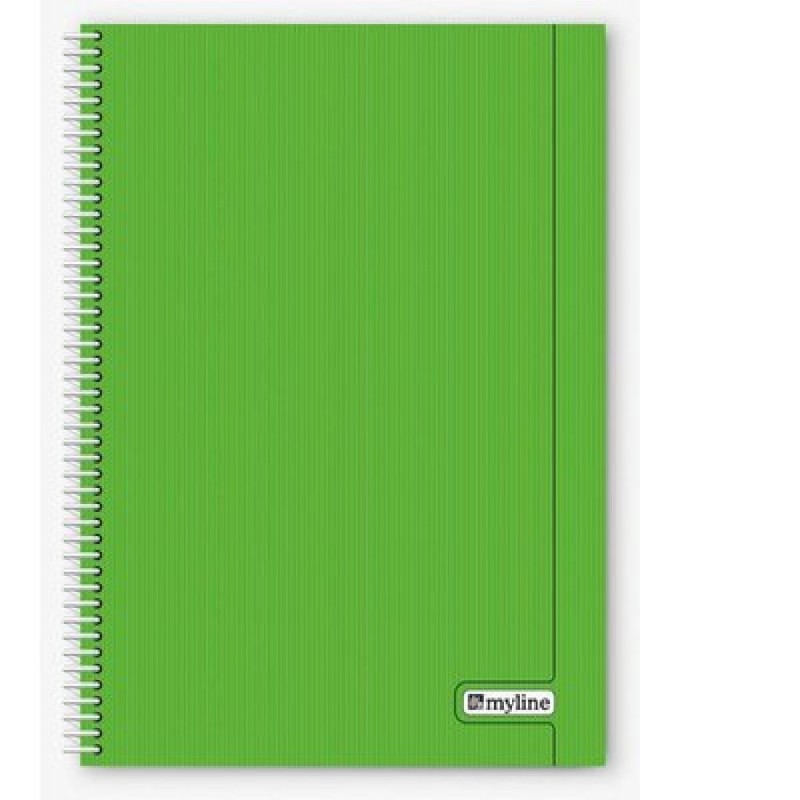 NOVA DEFTER PP KAPAK SPIRALLI A4 KARELİ 120 YP - DEFNE - DFN2862