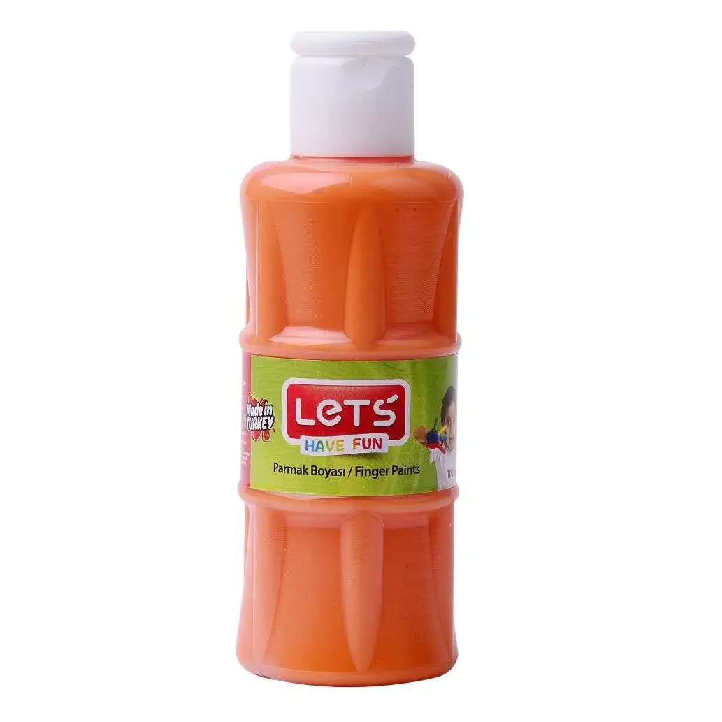 LETS PARMAK BOYASI 500 ML TURUNCU RENK FİMA-L5003