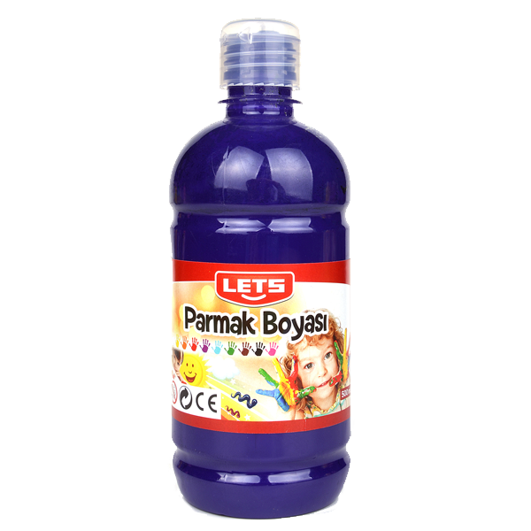 LETS-L5005 TEKLI PARMAK BOYASI 500 ML MOR