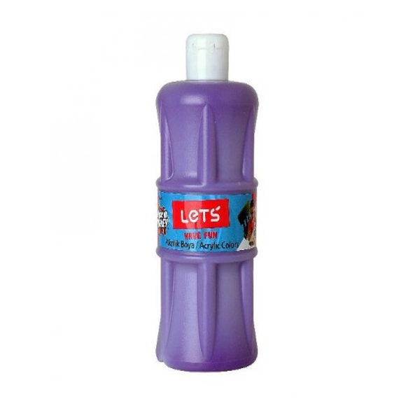 LETS-L5305 TEKLI AKRILIK BOYA 500 ML MOR