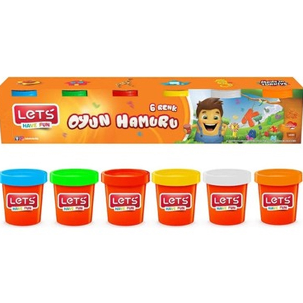 LETS-L8450 6 RENK OYUN HAMURU 690 GR