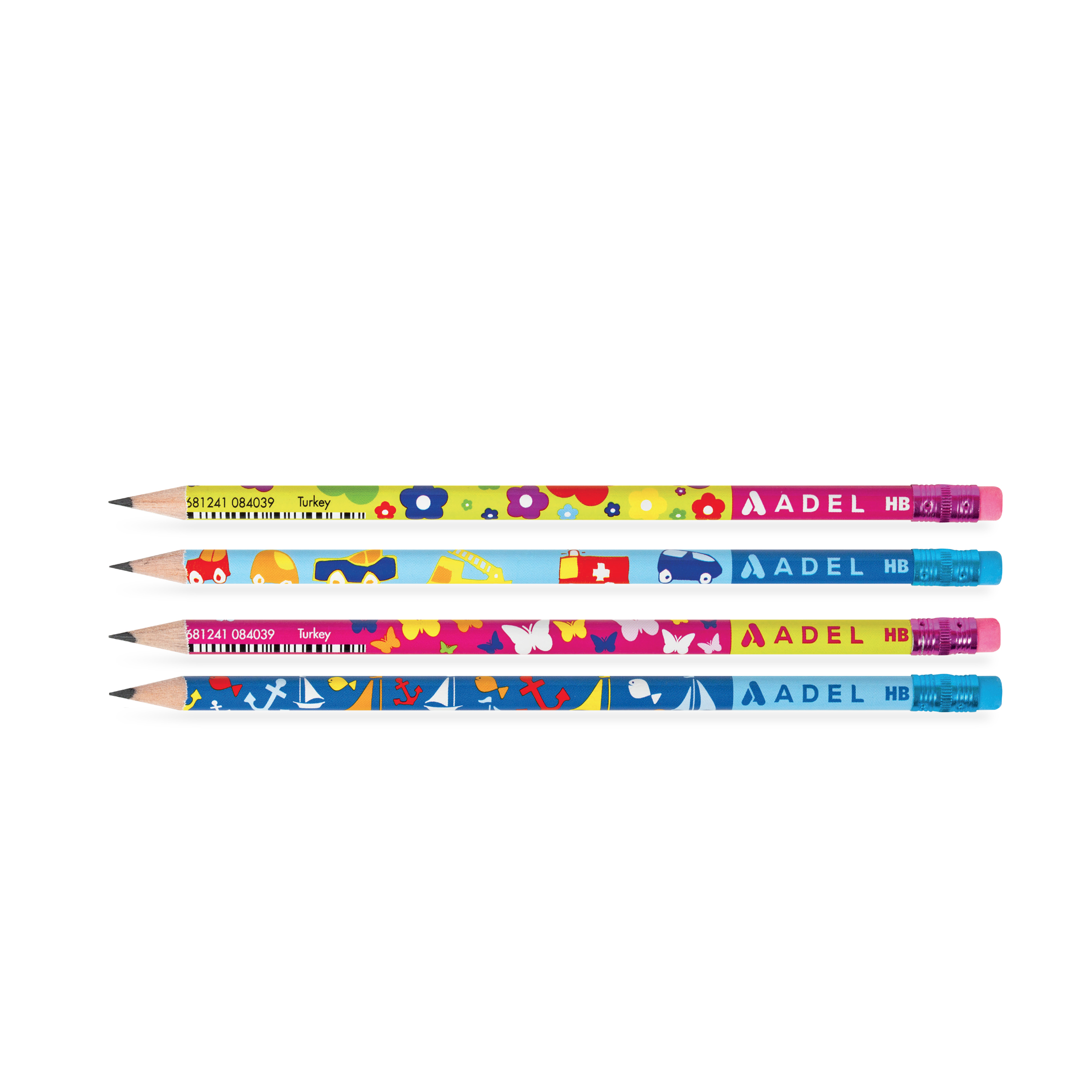 FABER-2031151001000 ADEL KIDS SILGILI KURSUNKALEM DESENLI