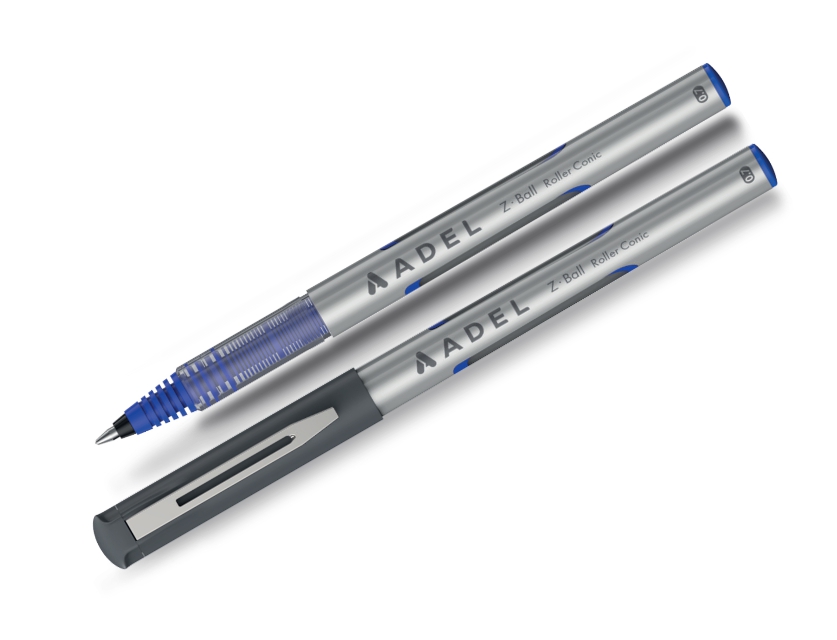 FABER-2214000017000 ADEL Z BALL KONIK ROLLER KALEM MAVI 10 LU
