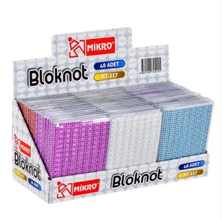 MİKRO BLOKNOT ÇİZGİLİ 64 YP ŞAHİN - NT217