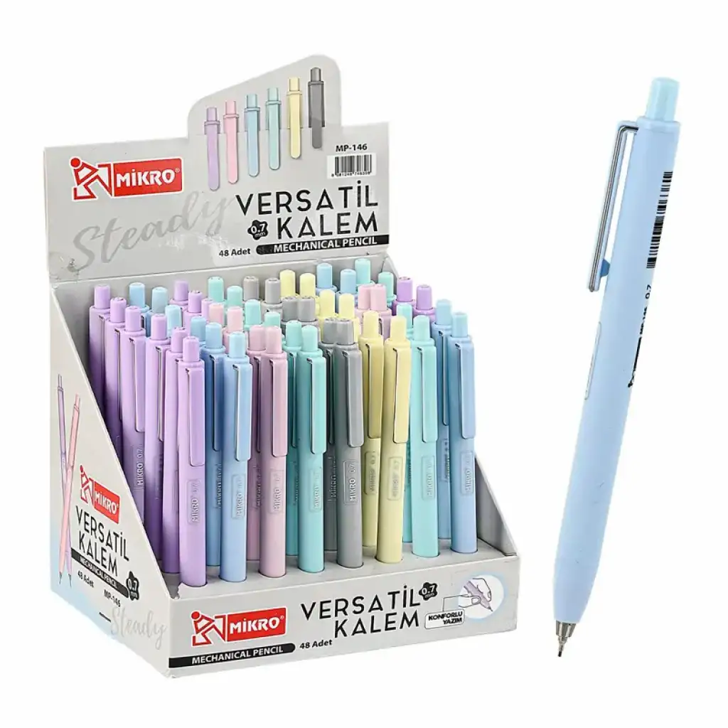 VERSATİL KALEM 07 MM 48 Lİ MİKRO - MP146 - 48