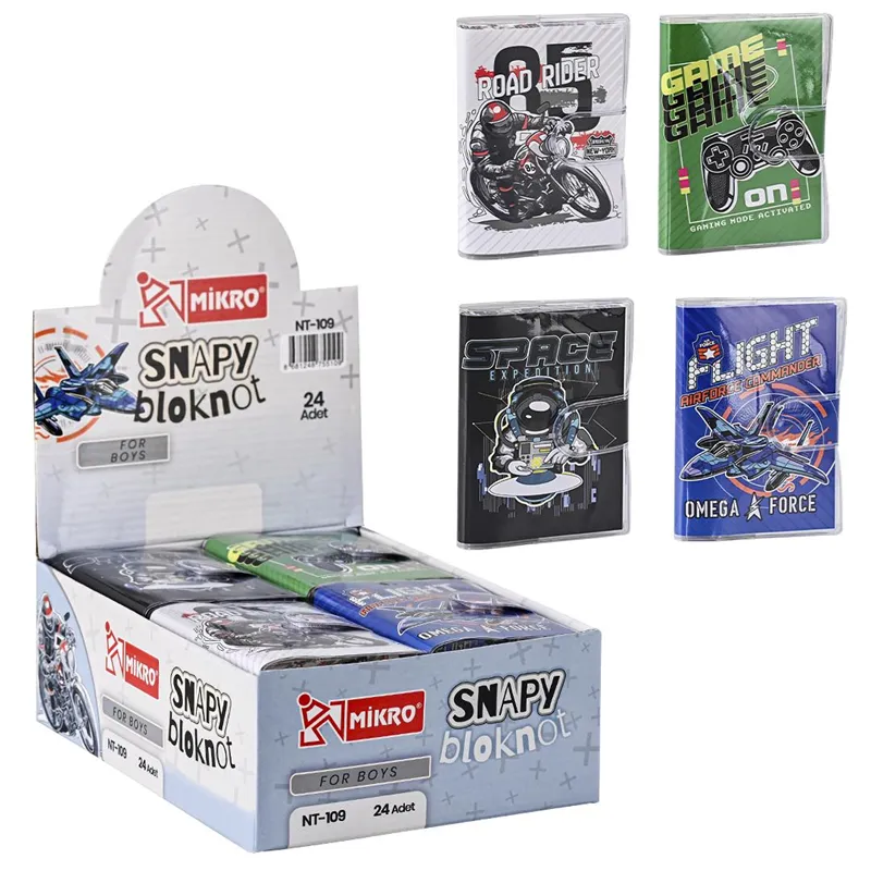SPORTS BOY NOT DEFTERİ 24 LÜ - MİKRO - NT-108-24