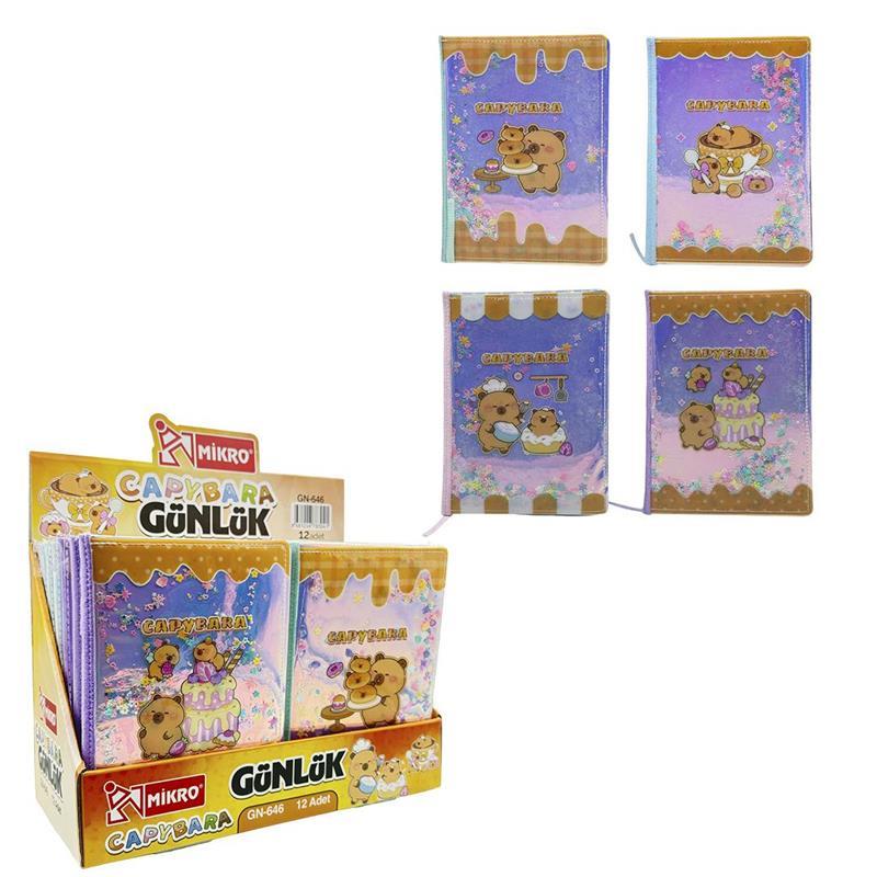 GÜNLÜK DEFTER CAPYBARA SCALY MİKRO - GN646