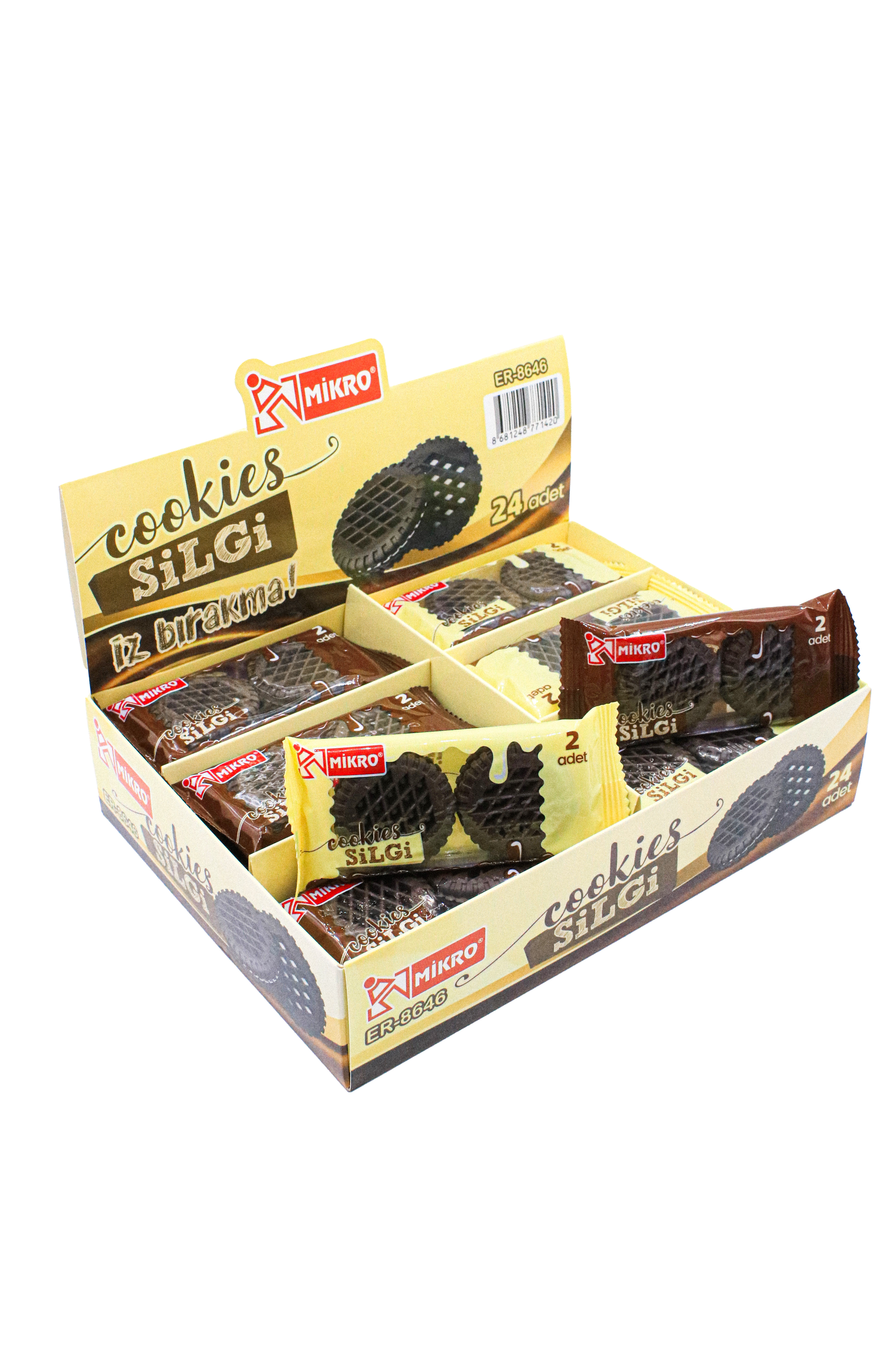 MİKRO ER8646 COOKİES SİLGİ 24 LÜ