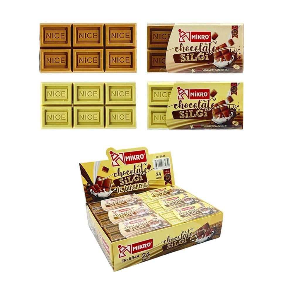 CHOCOLATE SİLGİ 24 LU MİKRO - ER8644