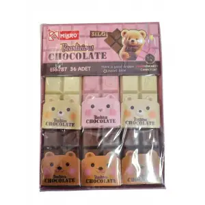 BEARLİCİOUS CHOCOLATE SİLGİ 36 LI MİKRO - ER787