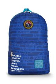 VKN-CPO4030CAMBRI POLO CLUBCITIES IKI ÖN CEPLI UNISEX SIRT ÇANTASI MOR MOR