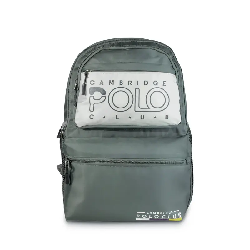 CAMBRİDGE POLO CLUB ERGONOMİK UNİSEX ORTAOKUL ÇANTASI GRİ VKN - PLCAN2144G