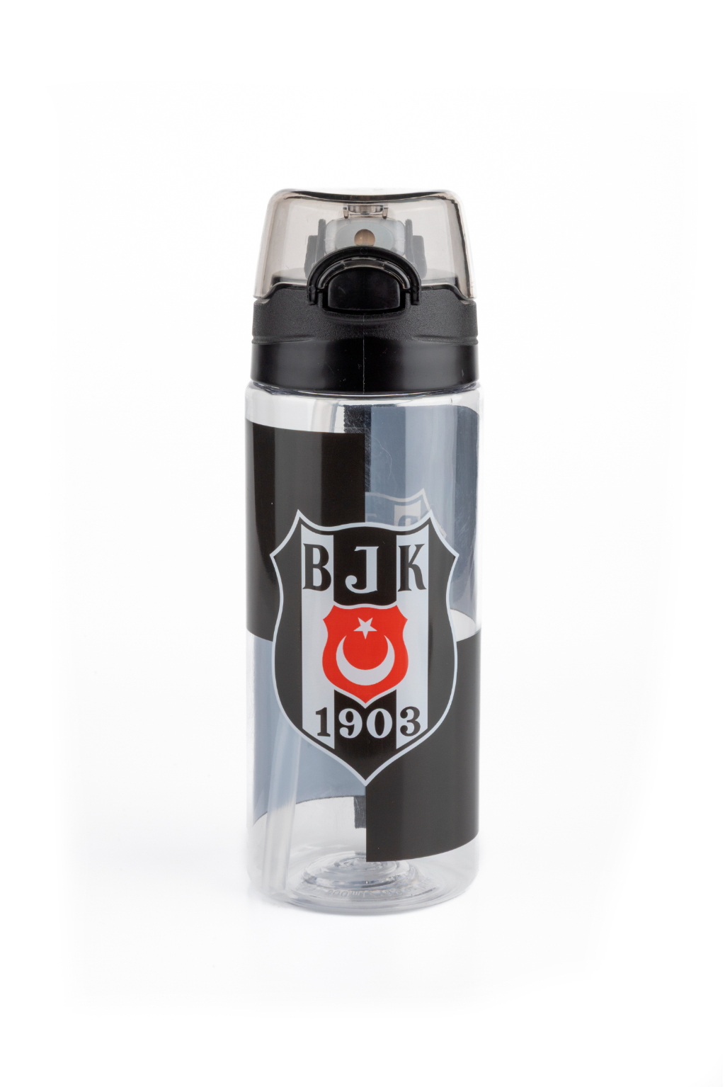ME ÇANTA BEŞİKTAŞ BJK 1903 LOGO DESENLİ 500 ML PLASTİK MATARA - 25370