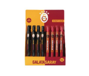GALATASARAY METAL UÇLU 07 VERSATİL KALEM  40 LI ME ÇANTA - 50153