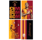 GALATASARAY 8X13 İP DİKİŞLİ ÇİZGİLİ DEFTER 50286 ME ÇANTA
