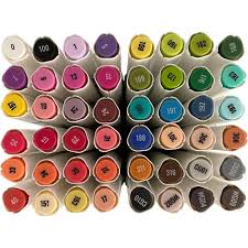PENMARK--HS9000-48 MARKER'S ART BRUSH KALEM 48 Lİ