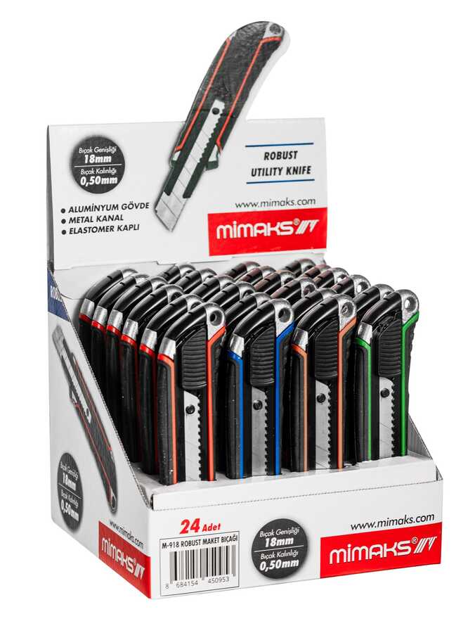 METAL MAKET BIÇAĞI ROBUST 18 MM MİMAKS - M918