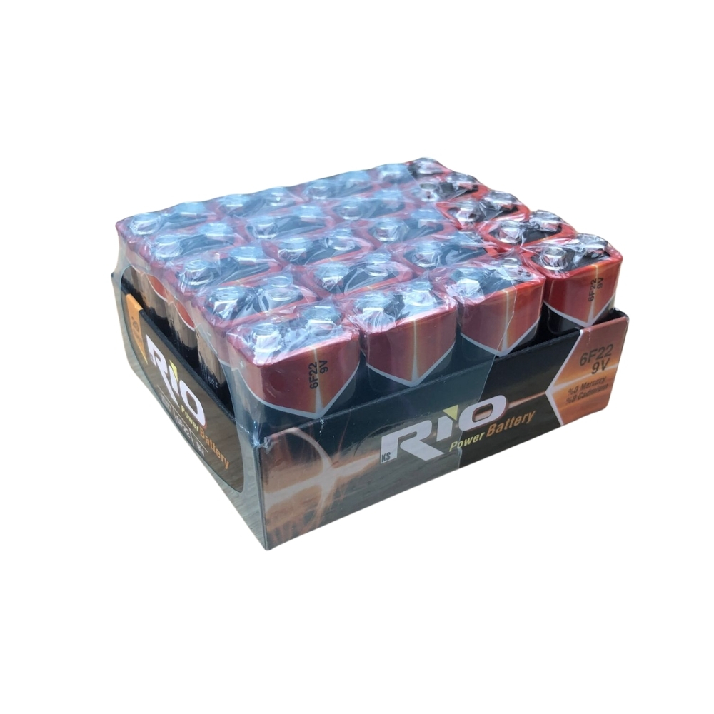 RİO 9 VOLT PİL 20'Lİ PK FİPOİNT - 1666