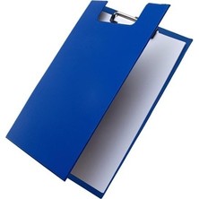 KAPAKLI SEKRETERLİK PVC A4 MAVİ FİXPOİNT - P4728