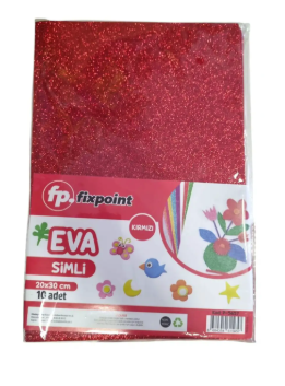 EVA SİMLİ YAPIŞKANLI 20X30 KIRMIZI 10 LU - FİXPOİNT - P5756