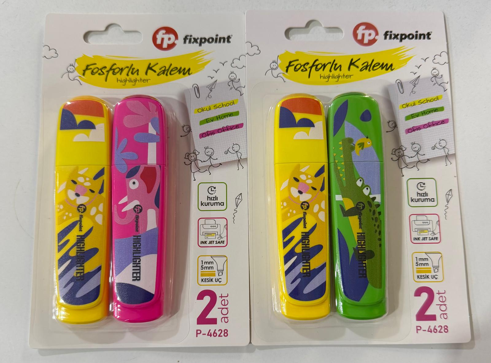 FOSFORLU KALEM 2 Lİ SET FİXPOİNT - P4628