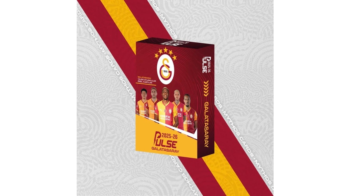 GALATASARAY PULSE FUTBOLCU KARTLARI 2025/26 - 10 LU PK  - MYTHOS CARDS - 25983