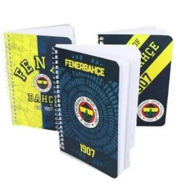 FENERBAHÇE A6 10X15 SPİRALLİ KARTON KAPAK DEFTER ME ÇANTA - 729282