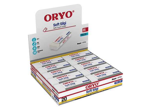 BEYAZ SİLGİ TPR 20 Lİ ORYO - TBS20