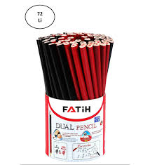 FATIH-FA30010KL0072 JUMBO ÜÇGEN ILK KALEMIM KIRMIZI SIYAH