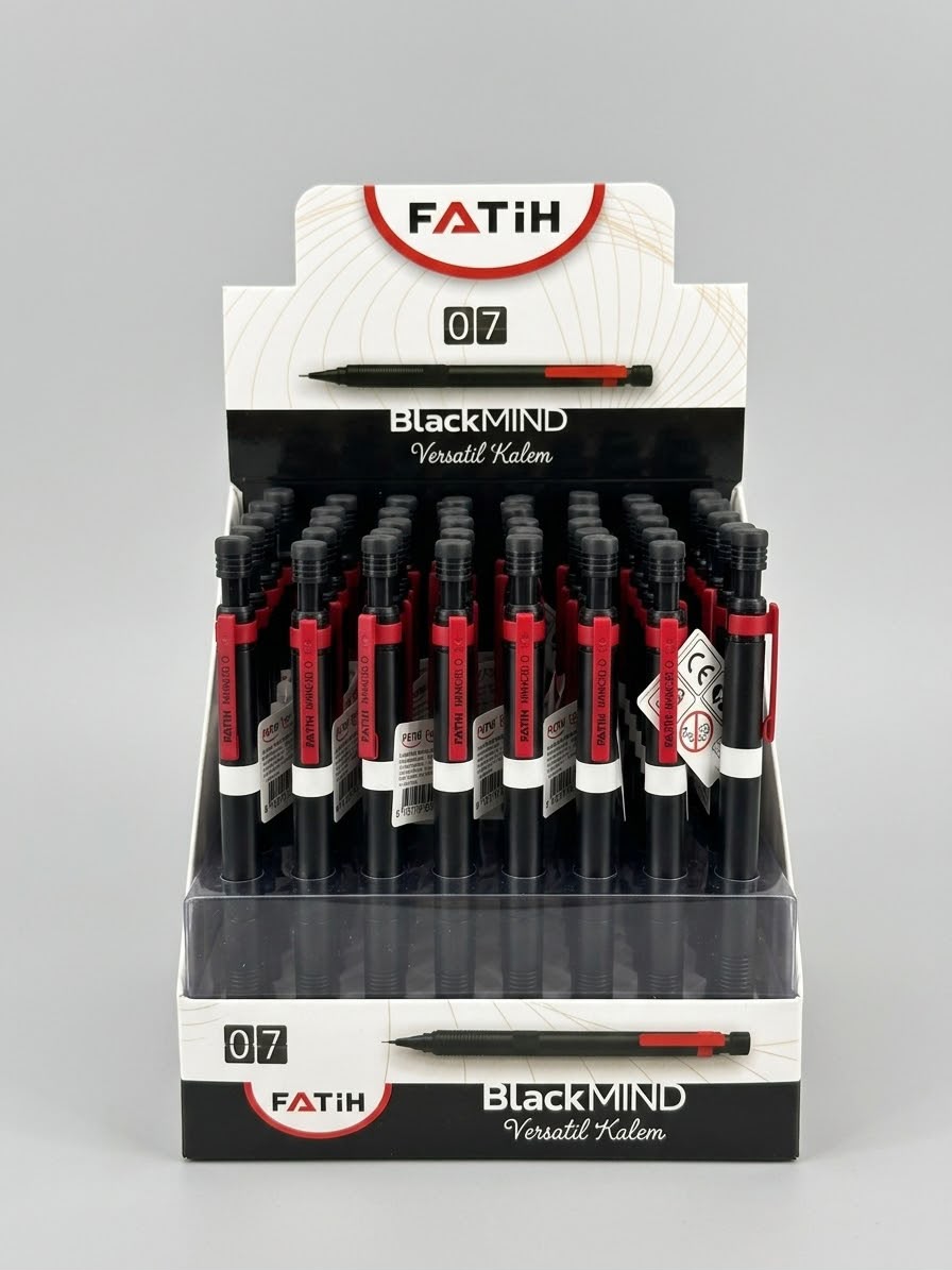 BLACK MİND VERSATİL KALEM 07 MM FATİH - 60110