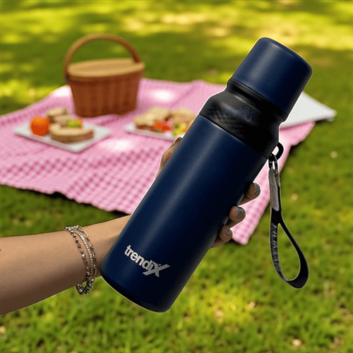 TRENDIX ÇELİK İÇLİ TERMOS 750 ML LACİVERT UMUR - 51013624