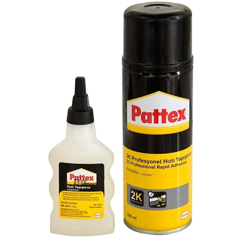 HENKEL-2710708 PATTEX 2K HIZLI YAPIŞTIRICI 200+50 ML