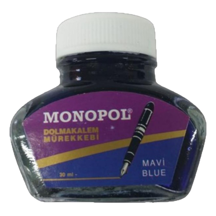 YAZI MÜREKKEBİ MAVİ MONOPOL - 1111