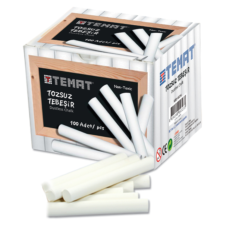 TEMAT-40216 TEBESIR BEYAZ 100 LÜ