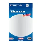 TEMAT-214907 TEK KENARI YAPISKANLI HAZIR DEFTER KABI MAVI 10 LU