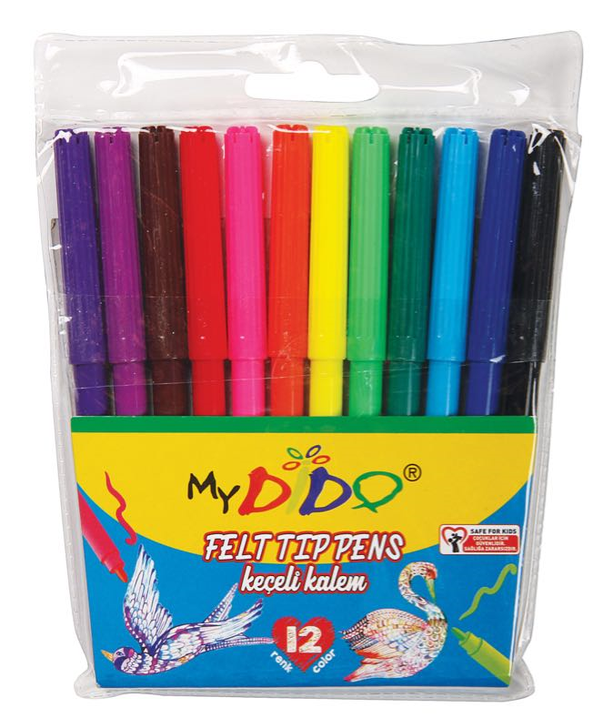 SÜDOR-MY MYDIDO 12 RENK KEÇELI KALEM