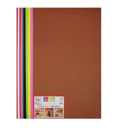 KLASİK EVA 50X70 CM 10 RENK KARIŞIK SÜDOR - SK29