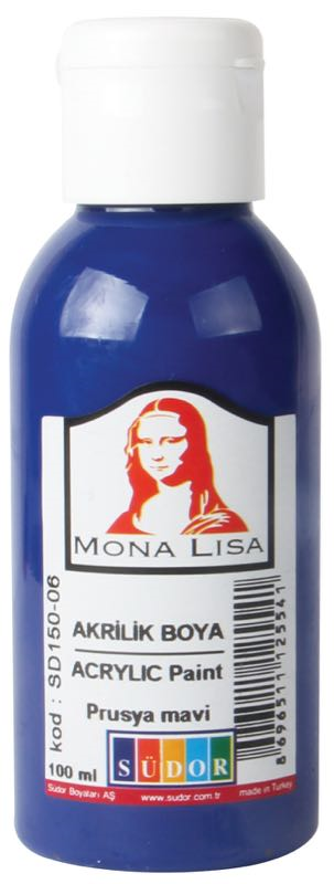 SÜDOR-SD150 AKRILIK BOYA 100 ML PRUSYA MAVI